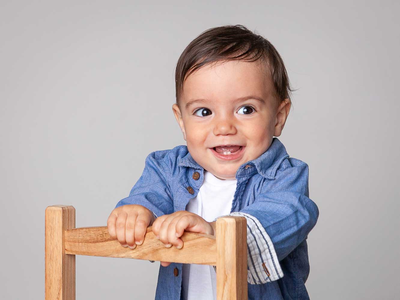 niño foto estudio