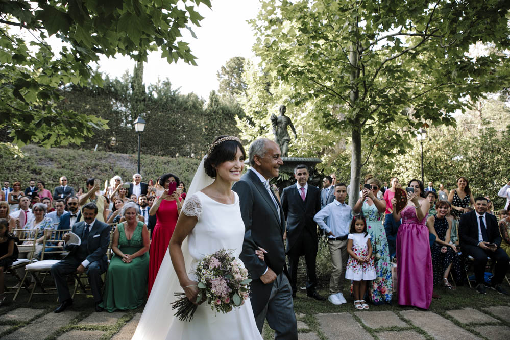 llegada de la novia Casa de las Hiedras