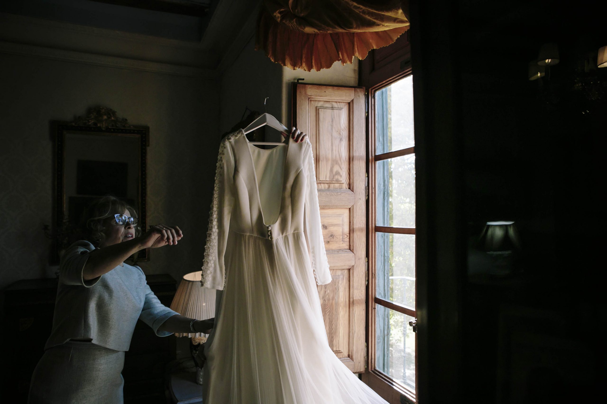 vestido de novia Cruz Temprado