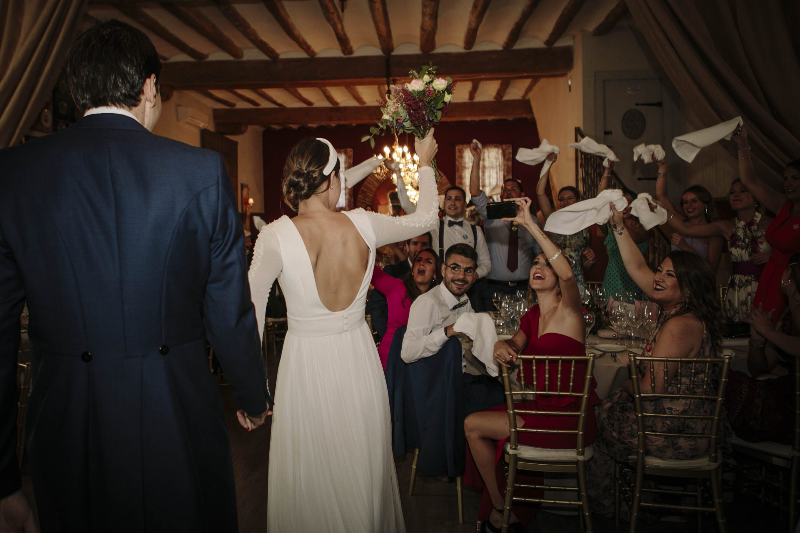 entrada al banquete de los novios 2