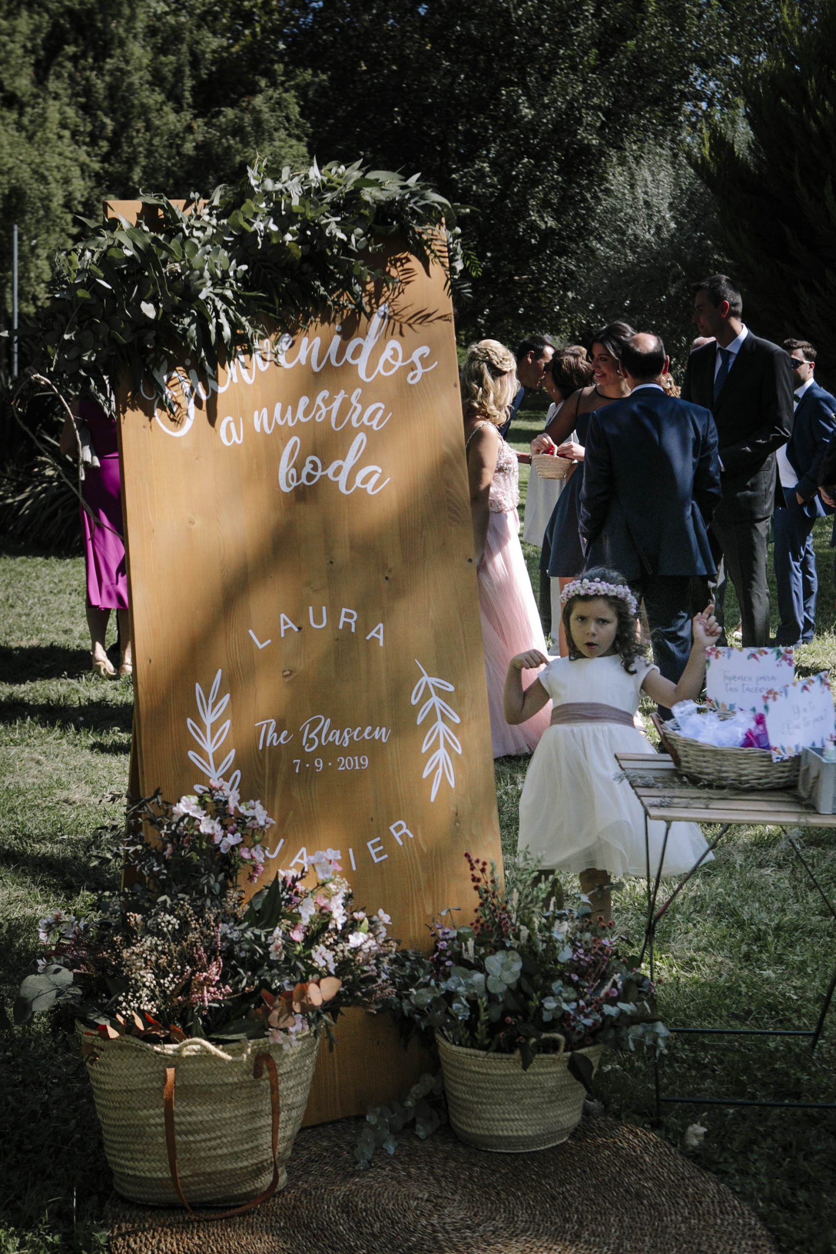 decoración de boda Balcón de Alicia