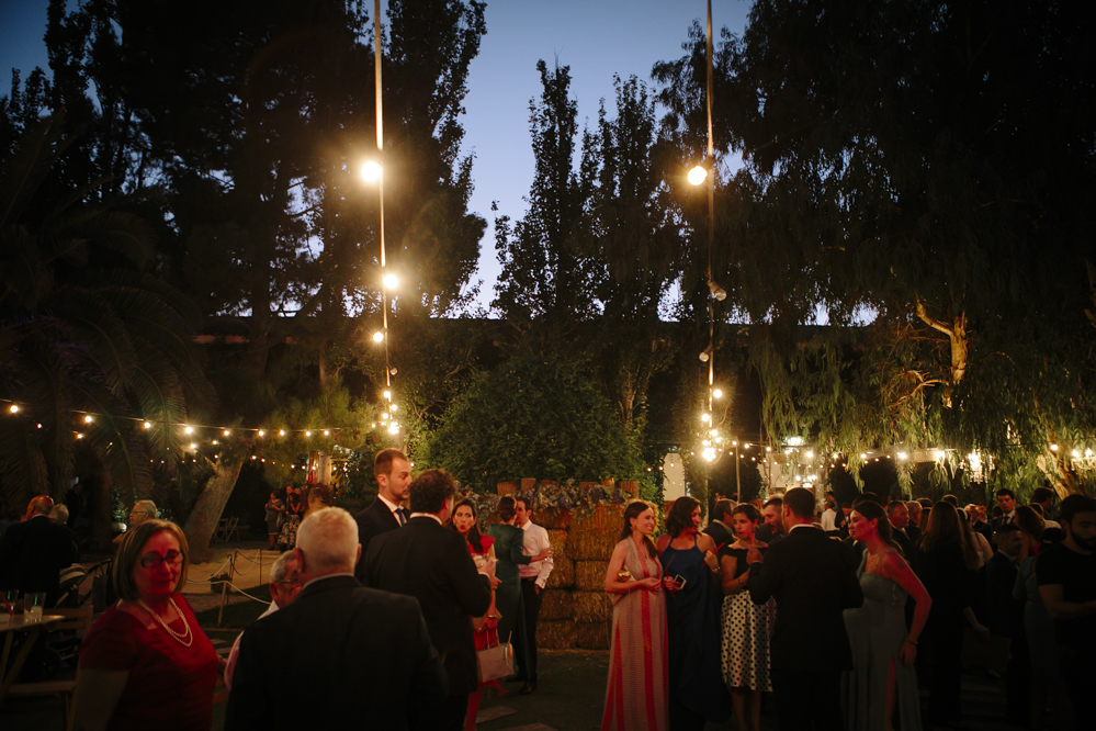 jardín de noche en Soto de Bruil