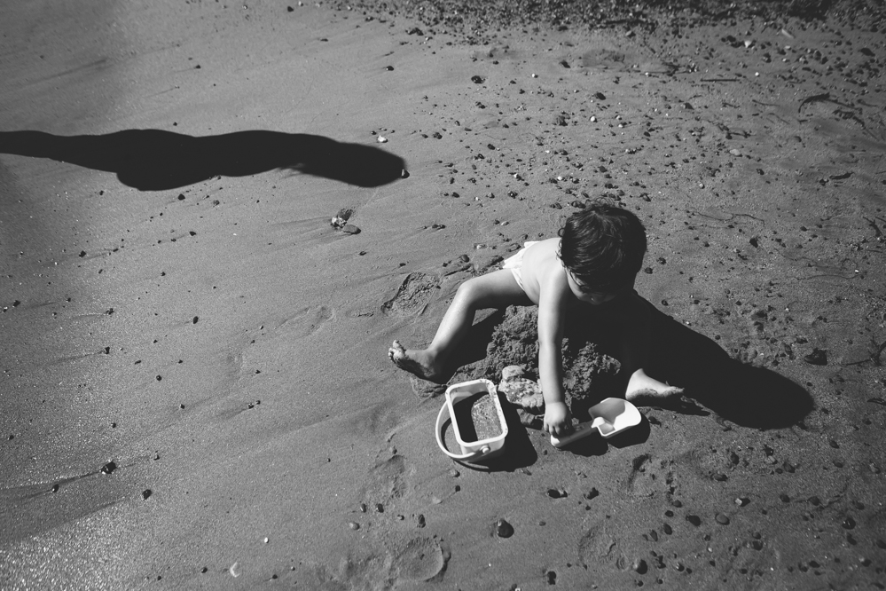 sesion de embarazada en la playa