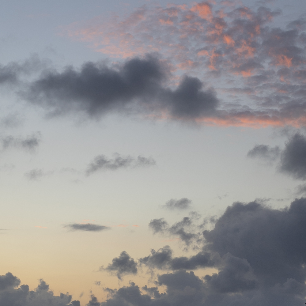 nube cielo rosa