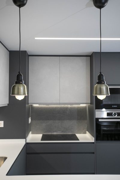 cocina gris